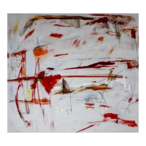 "So Engulfed in Making One; The Point Was Left Meaningless" Original Painting by Brian Jerome