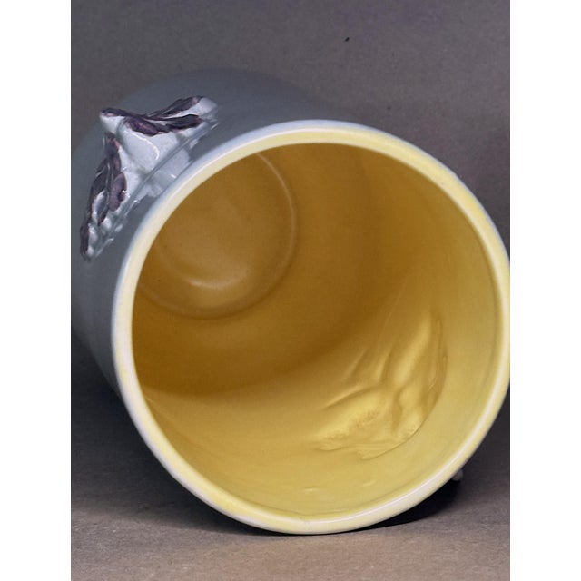 Red Wing Pottery 1940s 9 Inch Vase Hand-Painted and Mid-Century Modern For Sale - Image 4 of 6