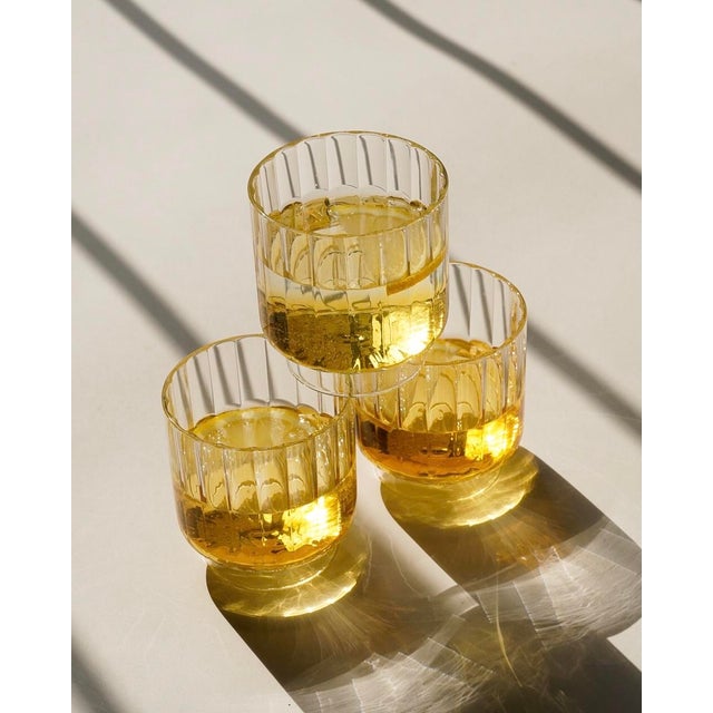 The PILLAR glasses are inspired by architecture and have an imposing yet understated appeal. Each piece is handmade in...