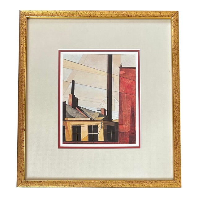 Charles Demuth Framed Print ‘From the Garden of the Chateau’ For Sale