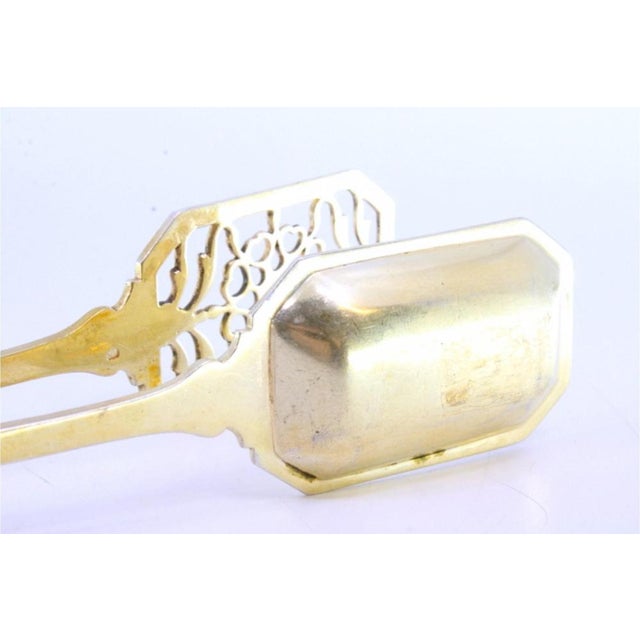 Silver Tongs for Bread For Sale - Image 5 of 8