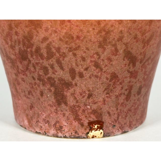 Roseville Windsor Vase 546-6: Art Deco Pottery, c. 1930s For Sale - Image 6 of 10