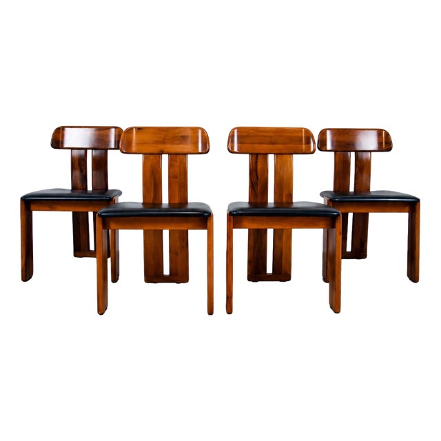 Sapporo Chairs by Mario Marenco for Mobilgirgi, 1970s, Set of 4 For Sale