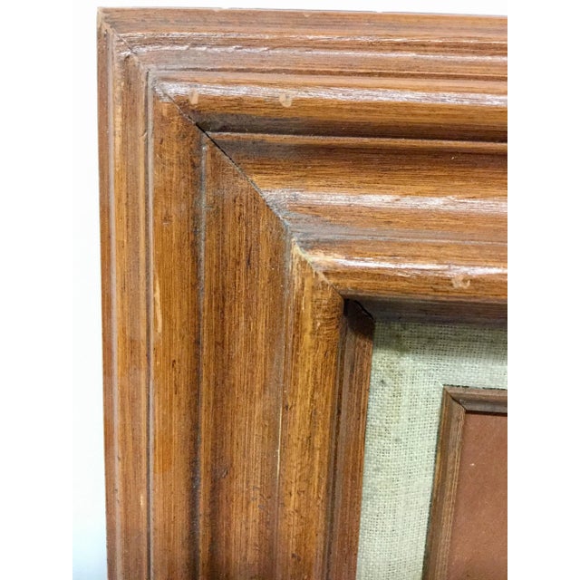 Mid Century Modern Original Oil Painting For Sale - Image 4 of 12