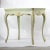 Vintage Mint Green English Hand Carved Side Table For Sale - Image 13 of 13