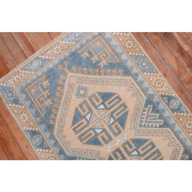Vintage Zabihi Collection Turkish Small Rug - 2'6" x 4' For Sale In New York - Image 6 of 8