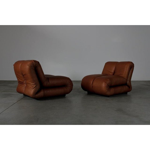 Pagru Lounge Chairs by Claudio Vagnoni for 1P, Italy, 1970s, Set of 2 For Sale - Image 6 of 13