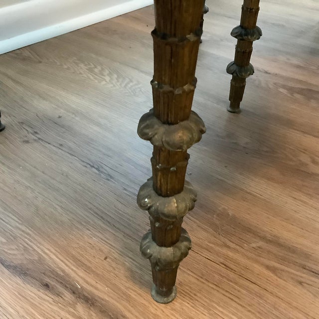 1950s Pair of Labeled Goran Belgium Hollywood Regency End Tables For Sale - Image 12 of 12