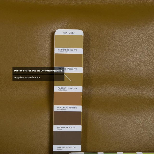 Seneca Armchair in Green Leather from Koinor For Sale - Image 13 of 18