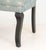 Mitchell Gold Mitchell Gold Blue Upholstered Armchairs, Pair For Sale - Image 4 of 7