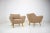 Cream Set of Club Armchairs, 1970s For Sale - Image 8 of 11