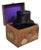 Late 19th Century English Art Deco Brown Leather Travel Case Suitcase W/ Cunard Stickers & Top Hat For Sale