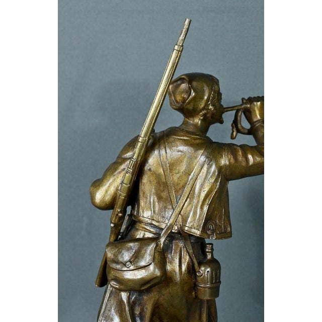 Figurine in Bronze by E. Carlier, 1890s For Sale - Image 11 of 18