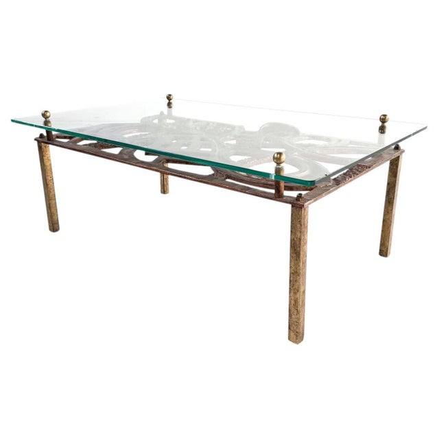 Metal Mid-Century Coffee Table by Frigerio, Italy, 1960s For Sale - Image 7 of 7