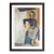 Oil on Paper Painting of a Seated Figure by Walter Stomps For Sale
