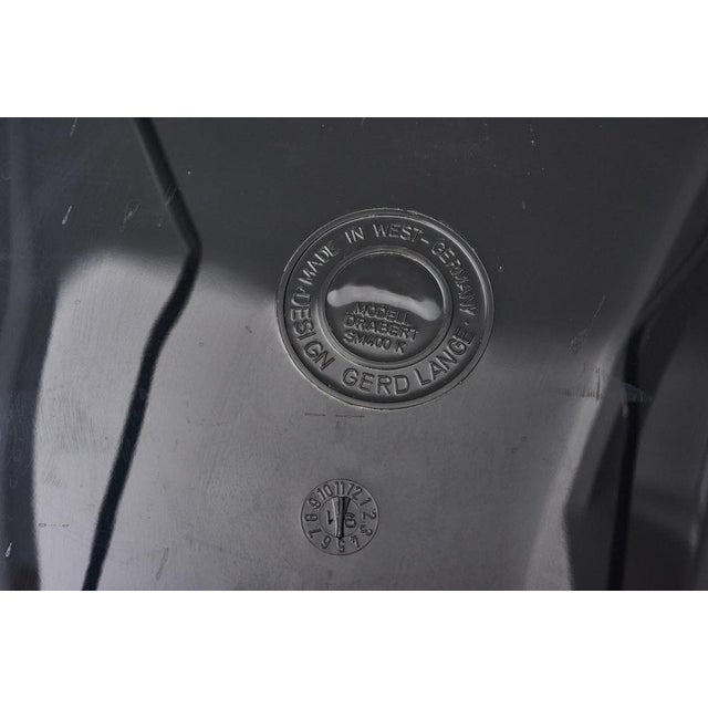 Metal Glossy Stacking Chair by Gerd Lange for Drabert, 1980s For Sale - Image 7 of 8