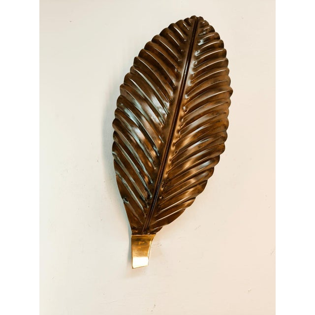 Brown Metal Palm Leaf For Sale - Image 18 of 18