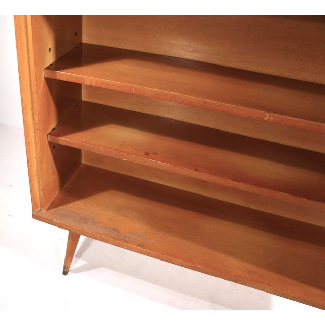 Mid Century Open Book Shelf Chairish