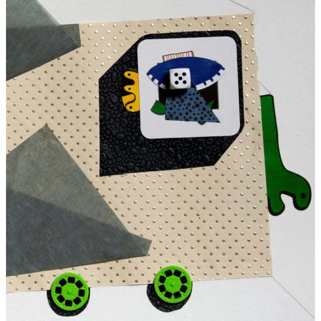 Early 21st Century Animal by Raluca Arnăutu, Collage on Paper For Sale - Image 5 of 6