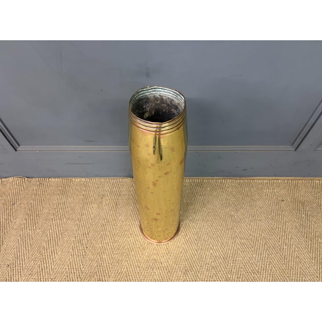 Vintage Shell Casing Stick Stand, 1961 For Sale - Image 3 of 8