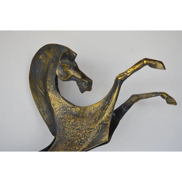 1970s Curtis Jere Horse Sculpture For Sale - Image 4 of 10