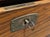 Antique Danish Pine Chest of Drawers | Carved Details + Brass Hardware, Late 19th Century For Sale - Image 10 of 15