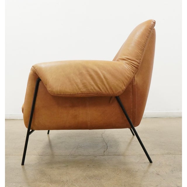 Metal Hooker Furniture Ambroise Metal Frame Club Chair For Sale - Image 7 of 17