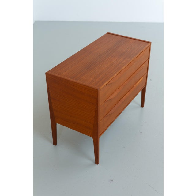 Aksel Kjersgaard Danish Teak Chest of Drawers No34 by Kai Kristiansen for Aksel Kjersgaard, 1960s. For Sale - Image 4 of 18