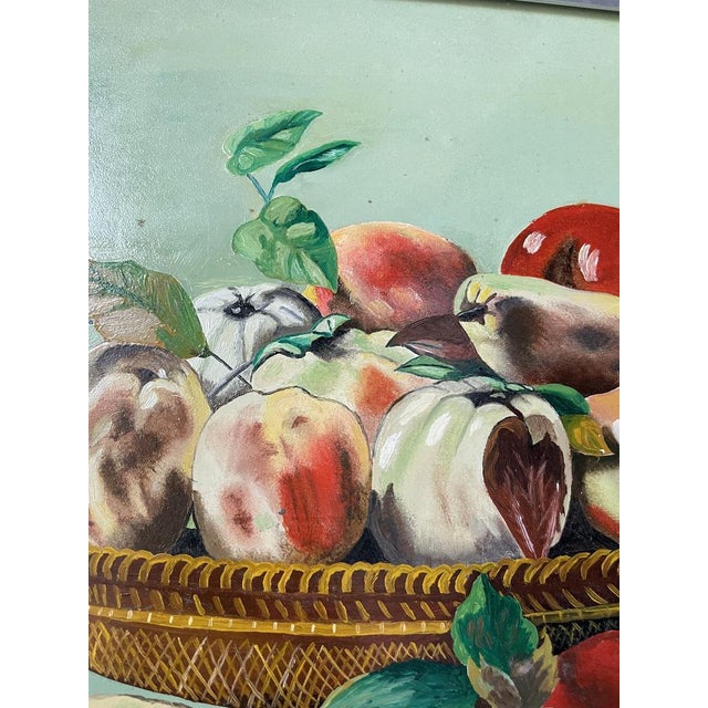 Fuentes, Fruit, Oil Painting, 2000s, Framed For Sale - Image 18 of 18