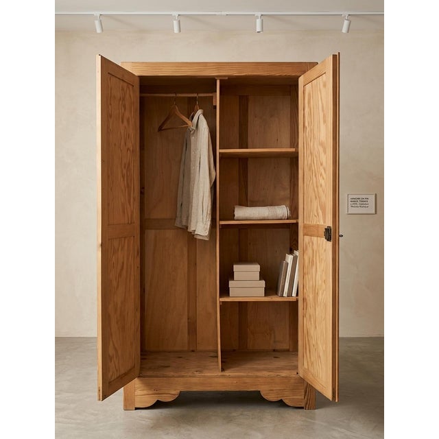 Art Deco Style Wardrobe, 1940, in Flawless conditions. Designed 1920 to 1949 This piece has an attribution mark, I am sure...