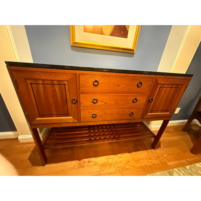 Stone 1990's Stickley Metropolitan Buffet/Sideboard For Sale - Image 7 of 8