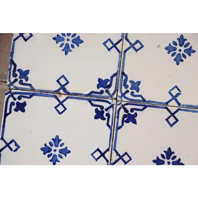 Circa: 1920. Country: Portugal. Material: Earthenware, Tin-glazed pottery. Item condition: Some imperfections along the...