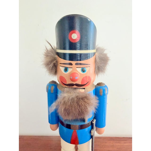 1960s German Nutcracker with Blue Jacket, 1960s For Sale - Image 5 of 8