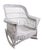 Two vintage Bar Harbor white wicker rocking chairs, in very good, ready to use condition. Offered and priced as a set of...