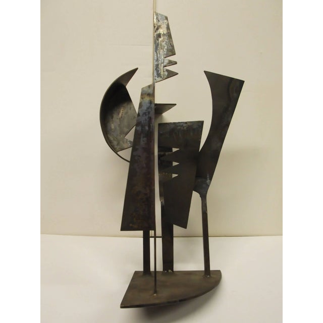 "Quartet" Abstract Iron Sculpture by Jay McVicker For Sale - Image 9 of 11