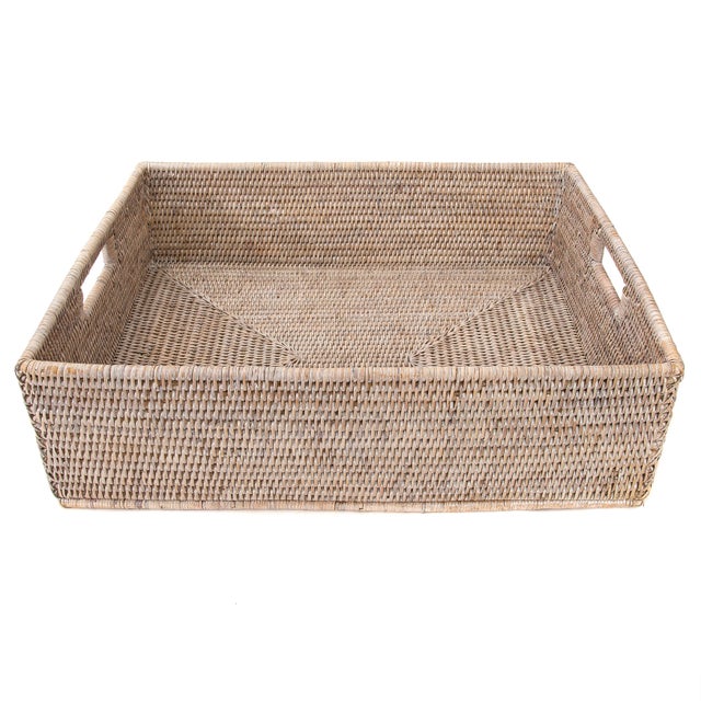 Artifacts Rattan hand woven trays, storage boxes, and baskets provide the perfect accent to any room in the house with a...