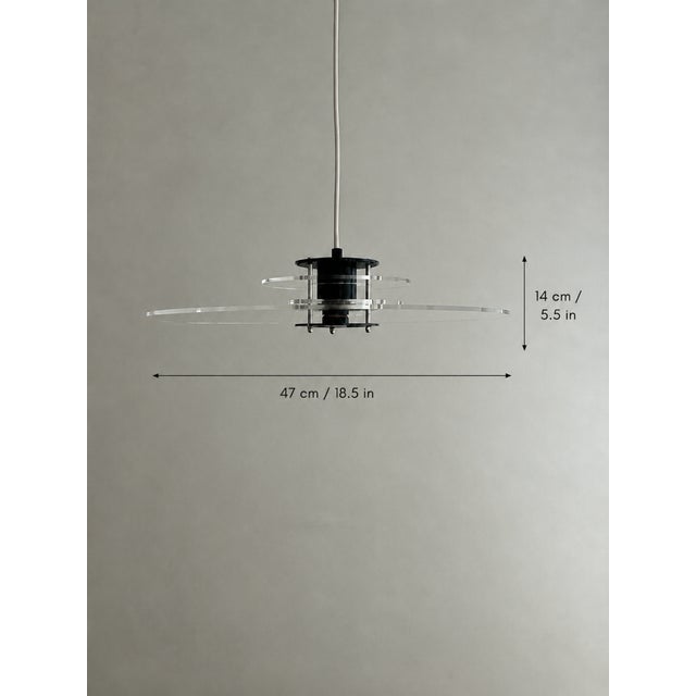 Space Pendant Lamp from Design Light, 1980s For Sale - Image 8 of 14