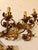 Vintage Italian Gilt Tole Wall Sconce, 1950 For Sale - Image 12 of 13