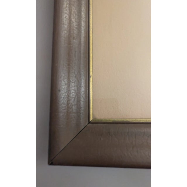 Vintage 1965 Framed Matted Portrait Signed by Jo Halght 18"x22" For Sale - Image 15 of 16