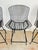 Late 20th Century Late 20th Century Authentic Knoll "Bertoia" Black Bar Stools - Set of 3 For Sale - Image 5 of 14
