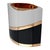 "Arcadia" Ice Bucket With Bronze and Stainless Steel, Handmade For Sale - Image 4 of 8