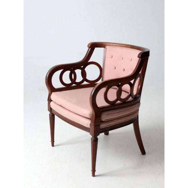 Antique Classic Revival Armchair For Sale - Image 13 of 17