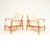 Vintage Lounge Chairs by Knoll Antimott, 1960, Set of 2 For Sale - Image 4 of 15