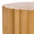 Contemporary Arashi End Table in Natural For Sale - Image 3 of 6