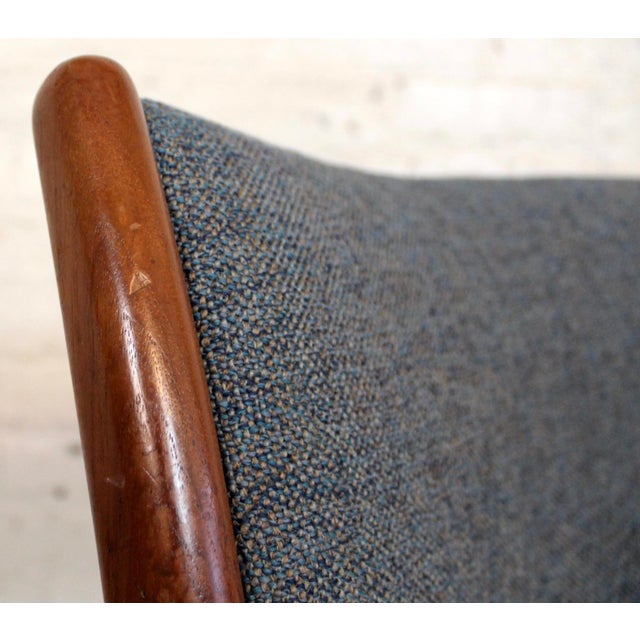 Set of 4 Mid-Century Teak Scandinavian Dining Chairs For Sale - Image 11 of 13