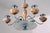 Metal Art Deco Chandelier in Chrome, 1930s For Sale - Image 7 of 14