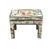 1980s Pair Upholstered Benches in Thibaut “Ting Yuan” For Sale - Image 9 of 9