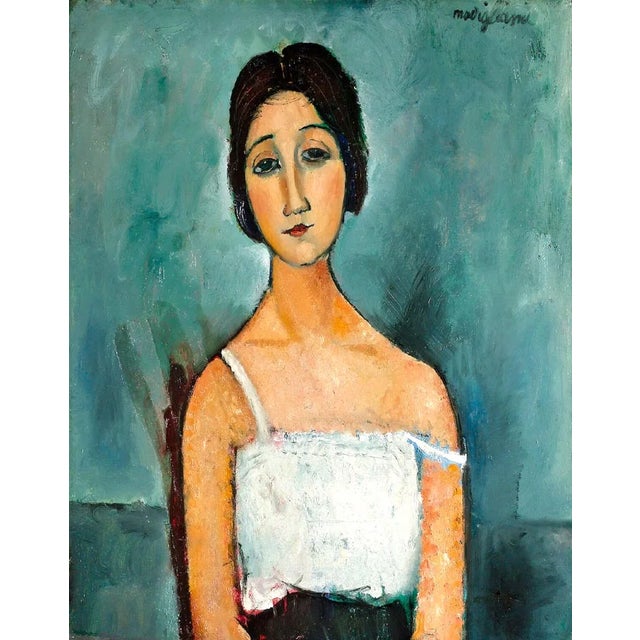Artist: Amedeo Modigliani Country: Italy Title: Christina 1916 Medium: Giclee Marks: Numbered limited edition Printed: on...