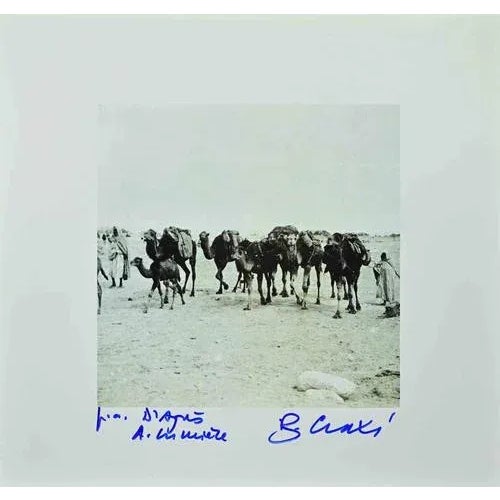 Tunis is a photolithograph realized in 1996 by the italian politician bettino craxi. Hand-signed in on the lower right....