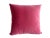 Contemporary 16 X 16 Bubble Gum Pink Performance Fabric Pillow Cover by Christi Tasker Miami For Sale - Image 4 of 4